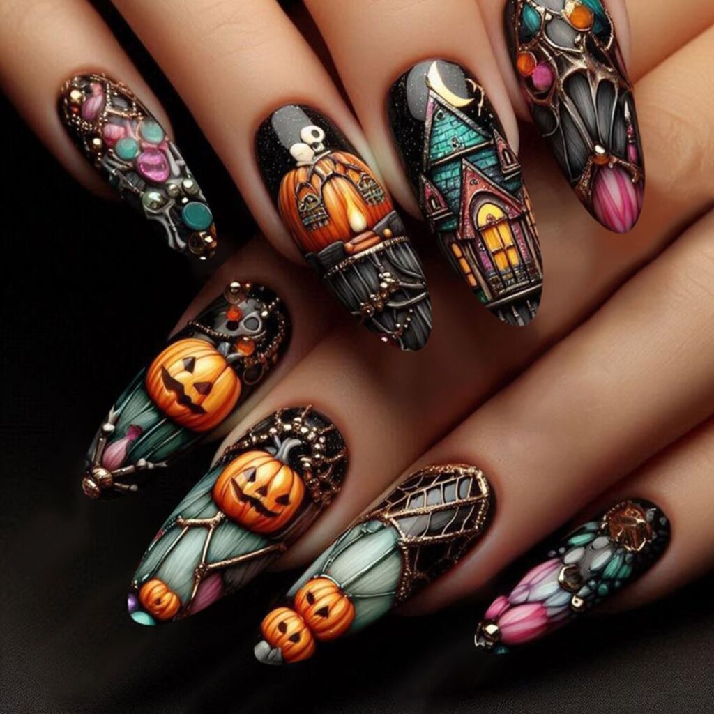 halloween nail ideas
