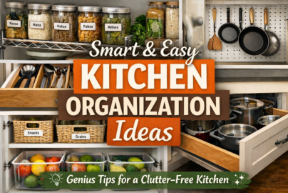 kitchen organization for small places