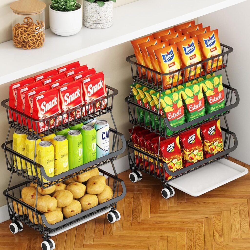 Kitchen organization for small spaces