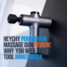 HeyChy Percussion Massage Gun Review