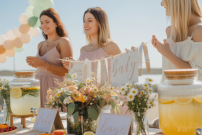 summer baby shower ideas