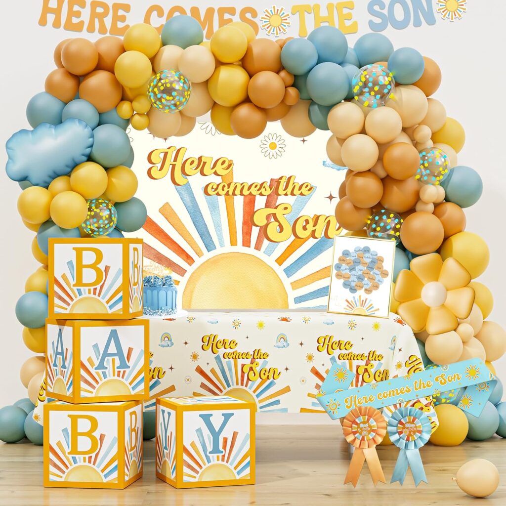 summer baby shower ideas