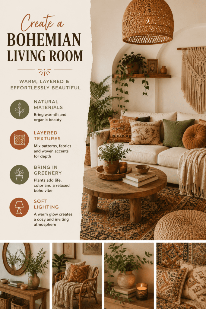 boho living room